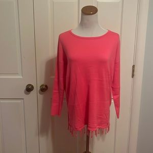 Lilly Pulitzer girls pink long sleeve top